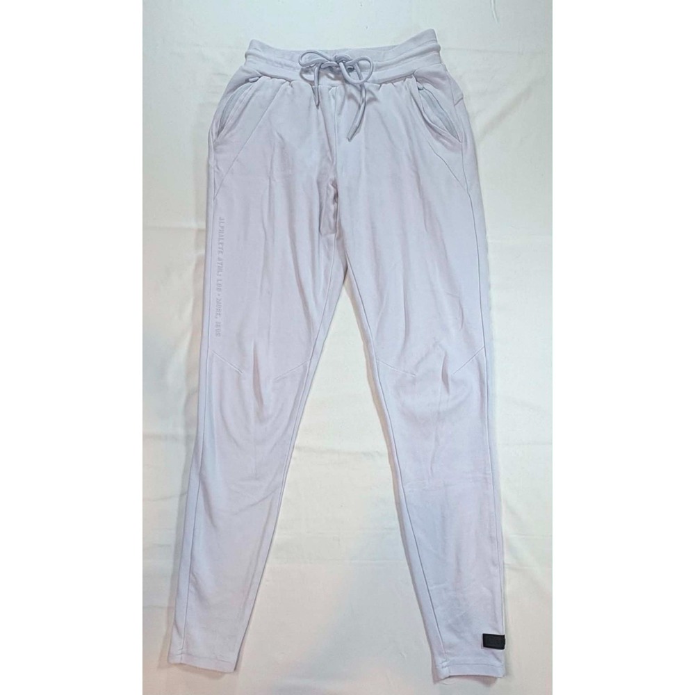 Alphalete Womens XS Premium Joggers Light Blue Gray Sweatpants Gym Lounge Slid